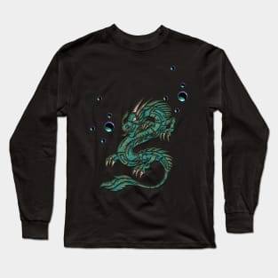 Wonderful asian dragon Long Sleeve T-Shirt